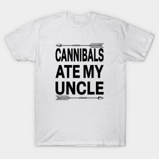 Cannibals Ate My Uncle Joe Biden Saying Funny Trump 2024 T-Shirt